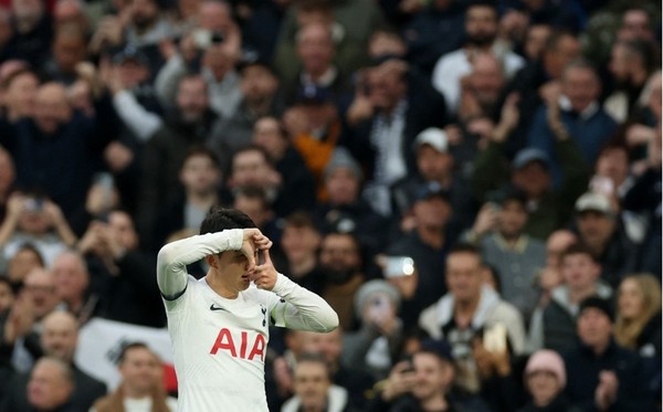 손흥민의 골 세리머니 로이터=연합뉴스