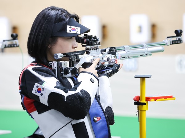 대구체고에 재학 중인 사격 반효진. 대한사격연맹 제공.