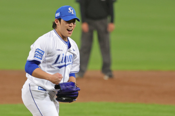 삼성라이온즈 원태인이 21일 광주기아챔피언스필드에서 펼쳐질 기아타이거즈와의 한국시리즈 1차전에 선발투수로 마운드에 오른다. 삼성라이온즈 제공