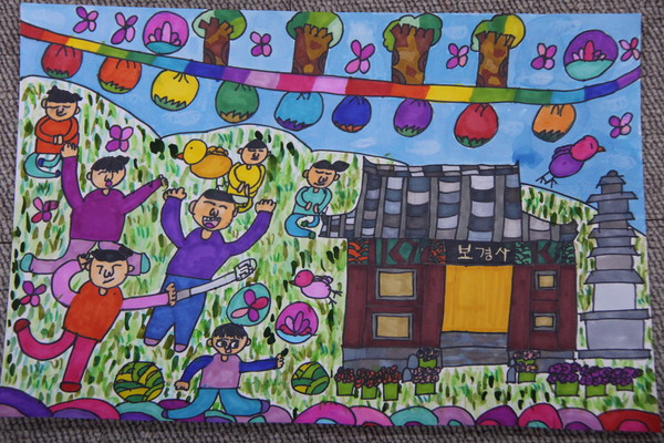 초등저학년부 최우수상 정아인(경주황남초 3학년) 작품