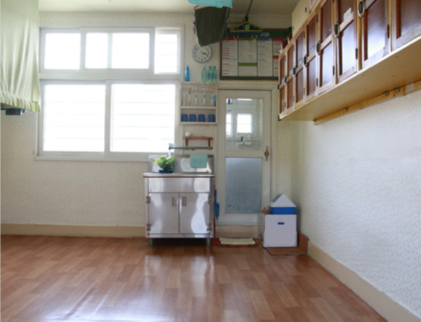 대구교도소 수용거실. 대구교도소 제공