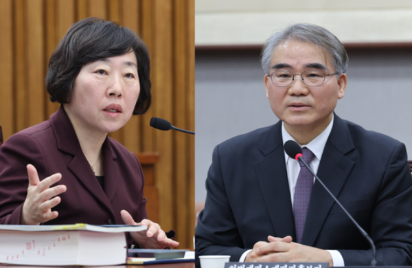 왼쪽부터 정계선, 조한창 헌법재판관. 연합뉴스