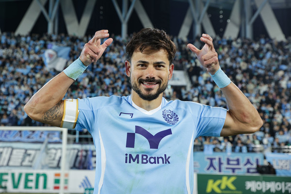 대구FC 세징야가 K리그1 개막 라운드 베스트 11 미드필더 부문에 이름을 올렸다. 한국프로축구연맹 제공