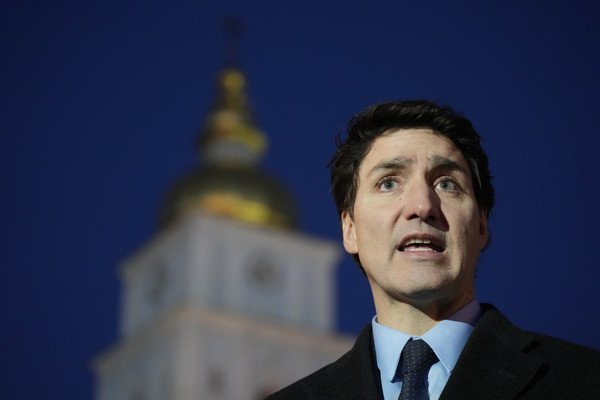 쥐스탱 트뤼도 캐나다 총리. AP 연합뉴스