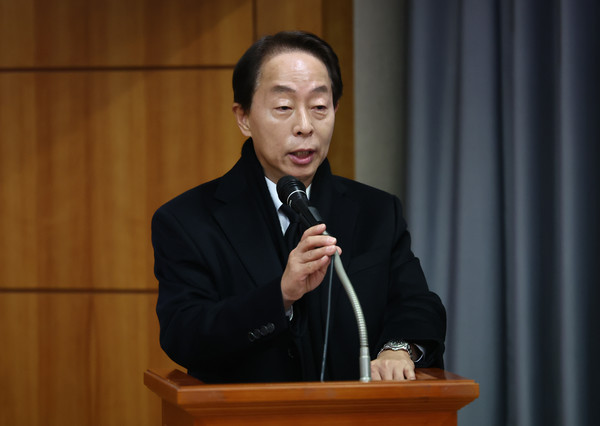 김현철 김영삼대통령기념재단 이사장. 연합뉴스