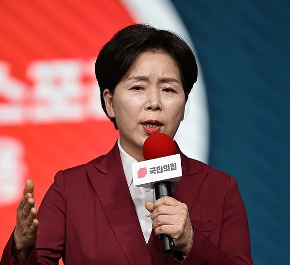 국민의힘 양향자 공동선거대책위원장. 연합뉴스