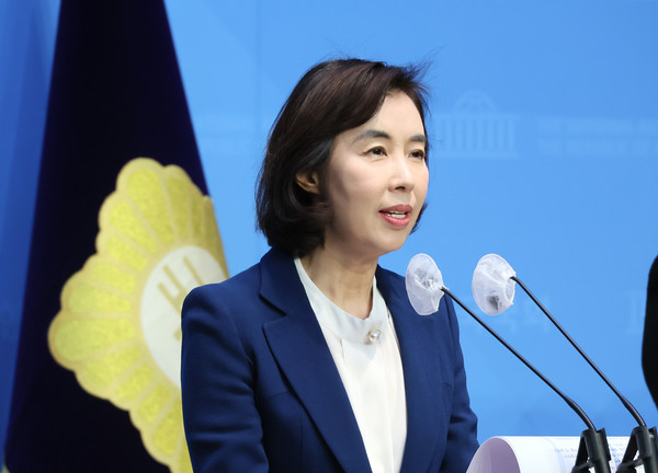 박경미 더불어민주당 대변인. 연합뉴스