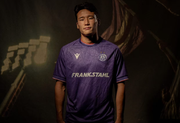 아우스트리아 빈에 입단한 이태석. 아우스트리아 빈 홈페이지 캡처