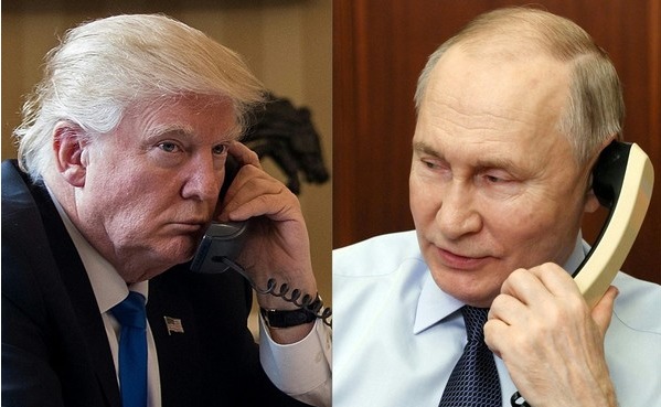 트럼프(왼쪽) 대통령과 푸틴 대통령. 연합뉴스