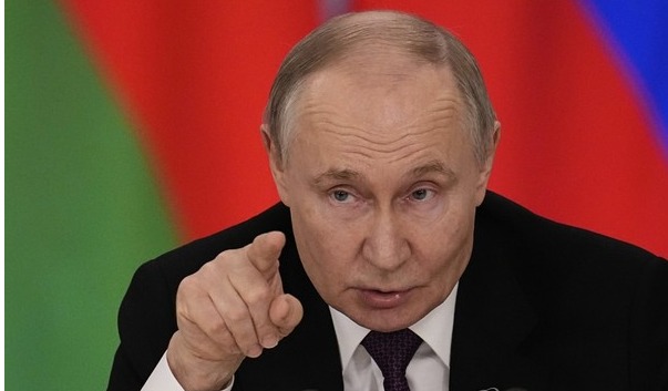 블라디미르 푸틴 러시아 대통령. AP 연합뉴스.