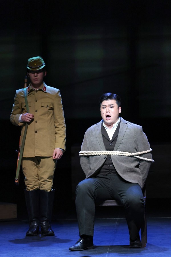 창작오페라 ‘애국지사 박희광을 기리며 - 공모’ 공연모습. 대구문화예술회관 제공