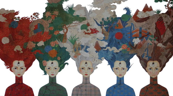 우민(몽골 작가), ‘From us’, 2013. 대구미술협회 제공