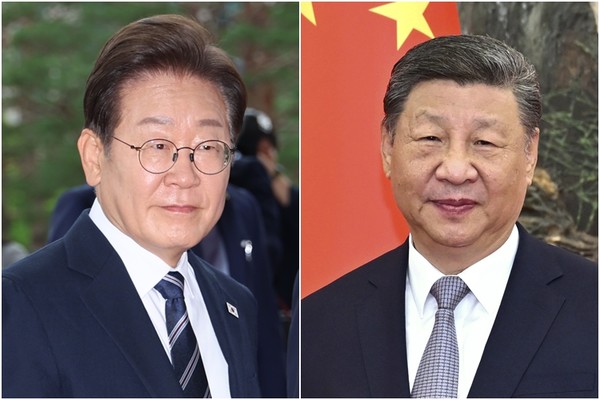이재명 대통령(왼쪽)과 시진핑 중국 국가주석. AP=연합뉴스·연합뉴스